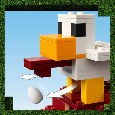 LEGO® Minecraft The Ghast Balloon Village Attack