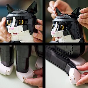 LEGO® Ideas Tuxedo Cat