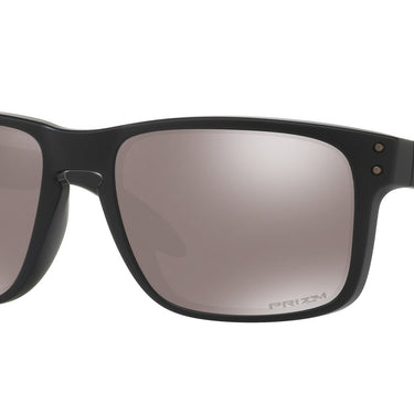 Oakley Men's Polarized Holbrook Sunglasses, OO9102 - Black, Black Mirror Plaorized