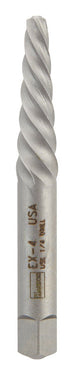 Irwin Hanson 1/4 in. X 1/4 in. D Carbon Steel Spiral Screw Extractor 6 in. 1 pc
