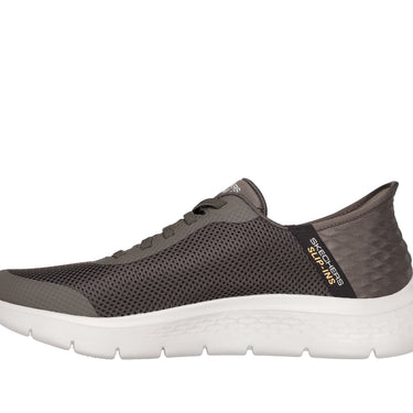 Skechers Men's Slip-ins: GO WALK Flex - Hands Up (Brown) Size 9
