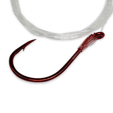 Gamakatsu 1/0 Salmon/Steelhead Leader W/ 10# Line (3 Pack)