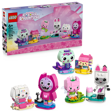 LEGO® Gabby’s Dollhouse Gabby’s Brick-Built Cat Friends