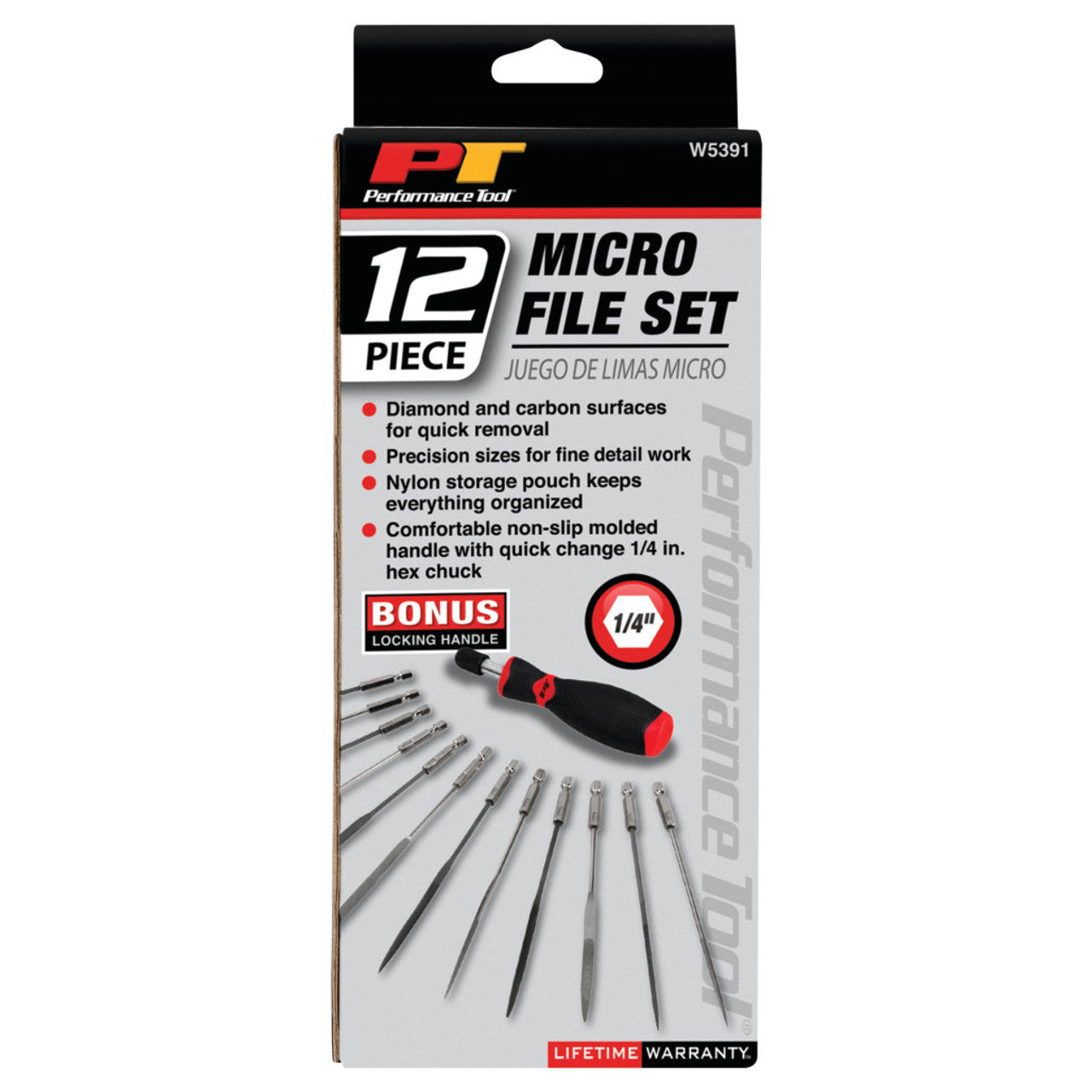 Performance Tool 12 pc. Micro File Set – The General Store Spokane