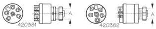 Sea-Dog Magneto Style 1 Three Position Ignition Switch