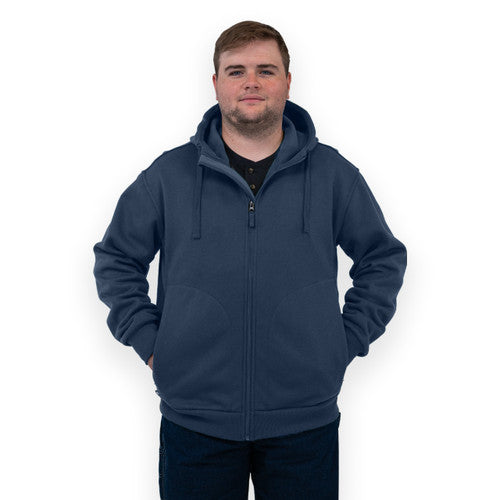 Miller Zip Front Hoodie MT (Navy)