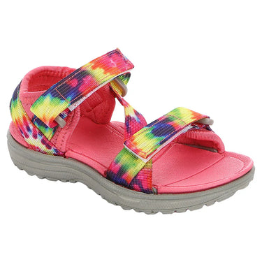 Northside Kid's Bayview Open Toe Sport Sandal (Fuchsia/Multi) Size 3