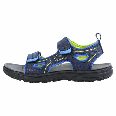 Northside Kid's Riverside Lite Open Toe Sport Sandal (Navy/Volt) Size 1