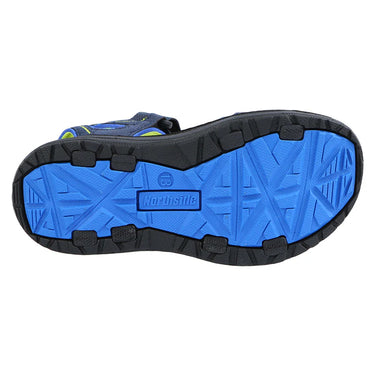 Northside Kid's Riverside Lite Open Toe Sport Sandal (Navy/Volt) Size 1
