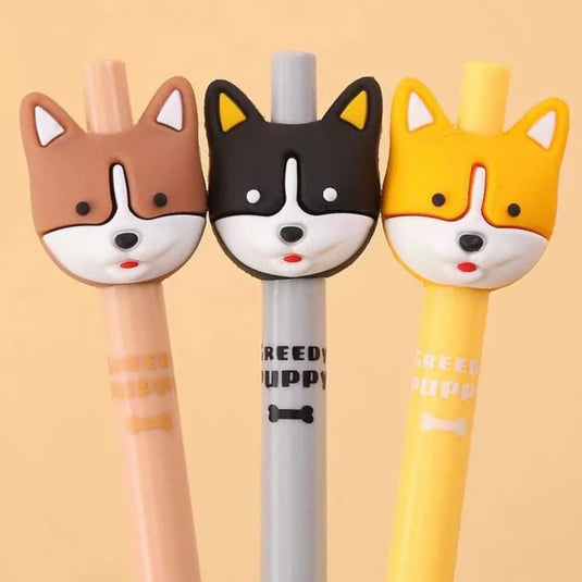 Corgi Retractable Gel Pen (sold separately)