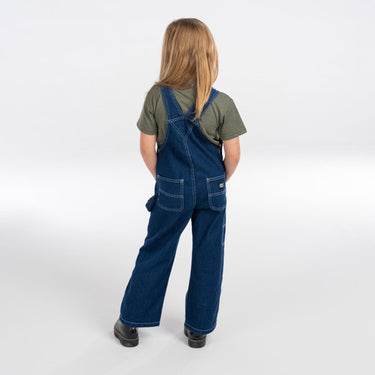 Key Kid's Bib Overalls (Hickory Stripe Garment Wash) Size 6