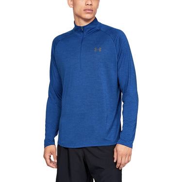 Under Armour Tech™ Men's ½ Zip Long Sleeve (Royal Blue) Sizes M-XXL