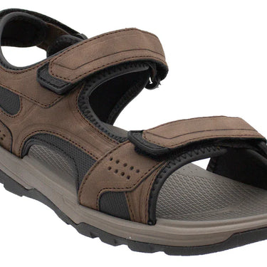 Northside Men's Lakeland Open Toe Sandal (Brown) Size 11