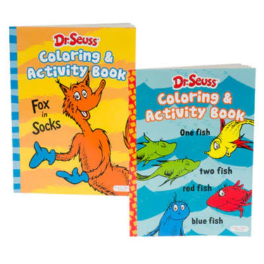 Dr. Seuss - Coloring Activity Book - 80 Page