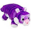 Minecraft Legends tiger pillow plush shown at an angle