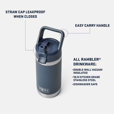 Yeti Rambler Jr. 12oz Kid's Water Bottle (Solar Flare)