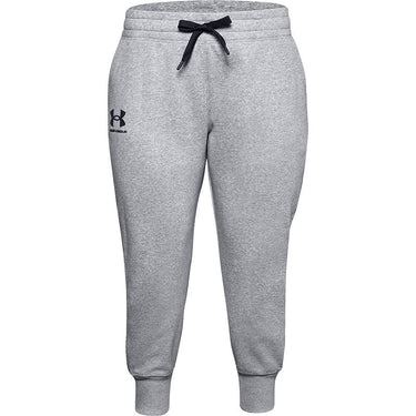 Under Armour Womens Rival Fleece Joggers (Grey Heather) Sizes XL-3XL