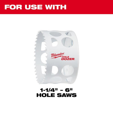 Milwaukee Hardened Steel 7/16 in. D Hole Saw Arbor