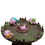 Pigs on Trampolines