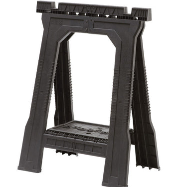 Stanley 32 in. H X 22-1/2 in. W X 5 in. D Folding Sawhorse 800 lb. cap. 2 pc
