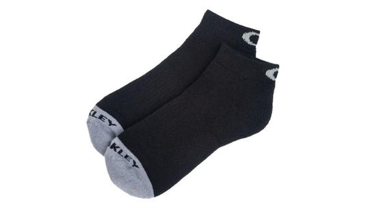 Oakley Men's No Show Socks Cotton/Polyester, Black 5 Pack