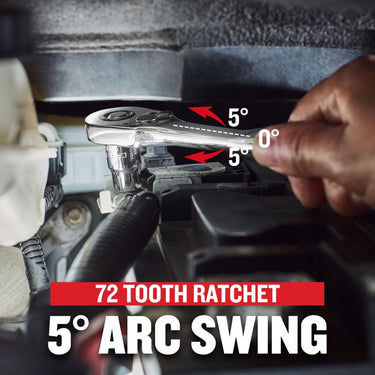 Craftsman 1/4 in. drive Metric 6 Point Socket and Ratchet Set 11 pc