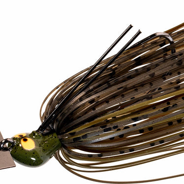 Z-Man Fishing 3/8oz CrossEyeZ ChatterBait (Green Pumpkin)