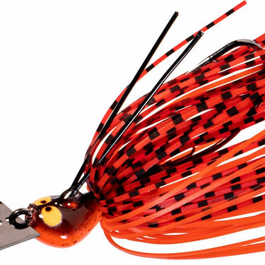 Z-Man Fishing 3/8oz CrossEyeZ ChatterBait (Fire Craw)