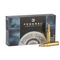 Federal Premium Power-Shok .243 Winchester 100 Grain Jacketed Soft Point Centerfire Rifle Ammo 20 Rounds