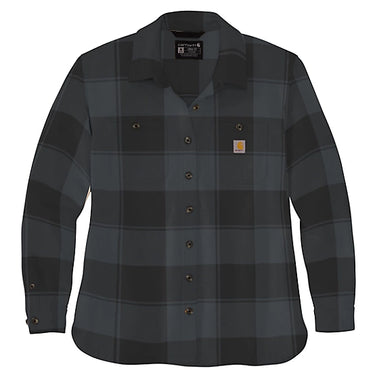 Carhartt Women's Loose Fit Twill Shirt Jac (Black) Size L