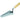 Marshalltown 3-3/8 in. W Steel Gauging Trowel