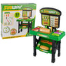 Subway Sandwich Maker Playset assembled in front of its box