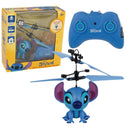 Disney Stitch motion sensing character helicopter with blue remote and box