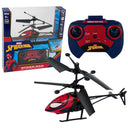 Marvel Spider-Man mini RC helicopter in red and black with remote and box