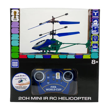 FIFA World Cup 2CH mini IR RC helicopter box, front