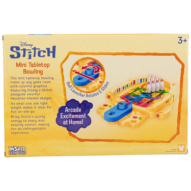 Disney Stitch mini tabletop bowling game box