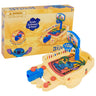 Disney Stitch mini tabletop basketball game shown with its box