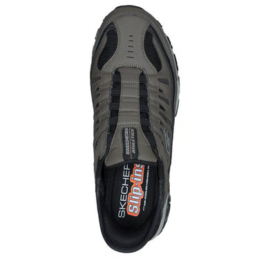 Skechers Men's Slip-ins: After Burn M. Fit - Ridgeburn (Brown) Sizes 8M-14M