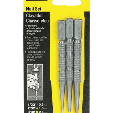 Stanley Nail Set 3 pc
