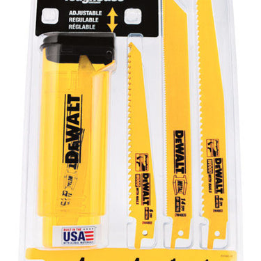 DeWalt Bi-Metal Reciprocating Saw Blade Set Multi TPI 10 pk