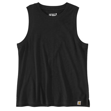 Carhartt Women's TENCEL Relaxed Fit Lightweight Tank Top (Black) Size XL