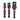 Milwaukee Shockwave Square 2 in. L Screwdriver Socket Adapter Steel 3 pc
