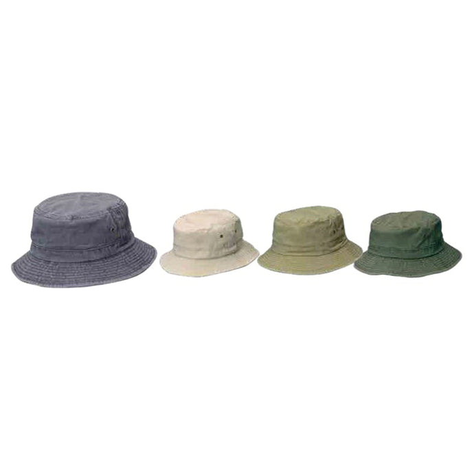 DPC 835-asst bucket hat, roady, men's, s, m, l, xl, navy/putty/sand/stone (1 per purchase)