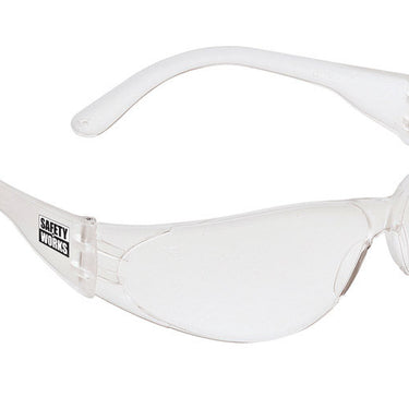Safety Works Checklite Safety Glasses Clear Lens Clear Frame 1 pc