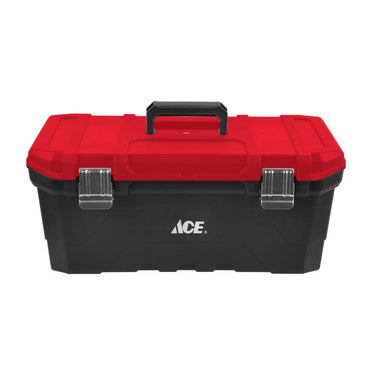 Ace 23 in. Toolbox Black/Red
