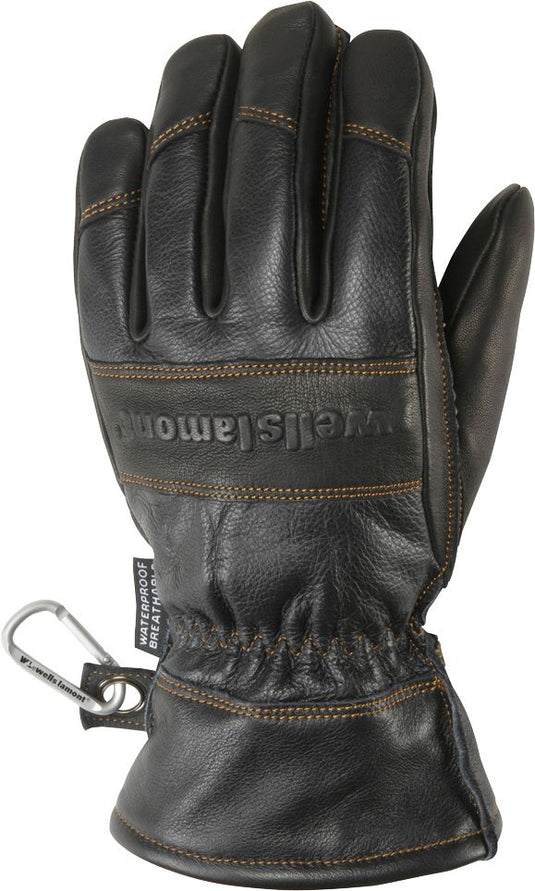 Wells Lamont Men's HydraHyde Leather Winter Gloves Large