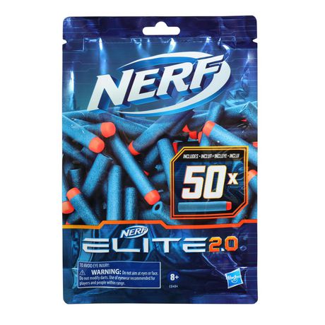 Nerf Elite 2.0 50-Dart Refill Pack Includes 50 Official Nerf Elite 2.0 Darts