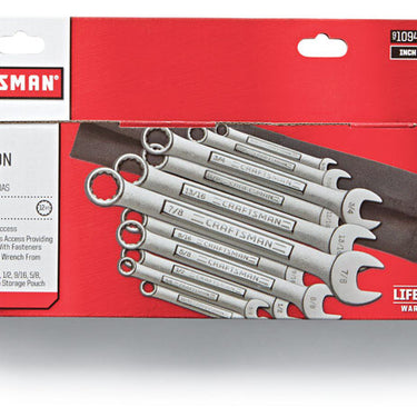 Craftsman 12 Point SAE Wrench Set 11 pc