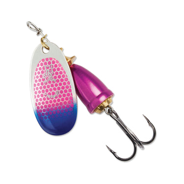 Blue Fox Classic Vibrax 02 Spinner 3/16oz (Cerise Scale/Blue Tip UV)
