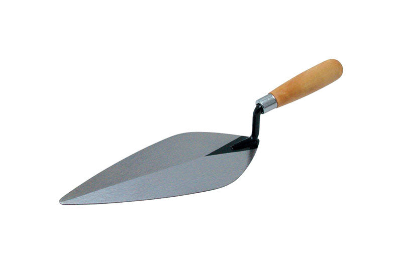 Load image into Gallery viewer, Marshalltown QLT 4-3/4 in. W X 10 in. L Polished Steel London Brick Trowel
